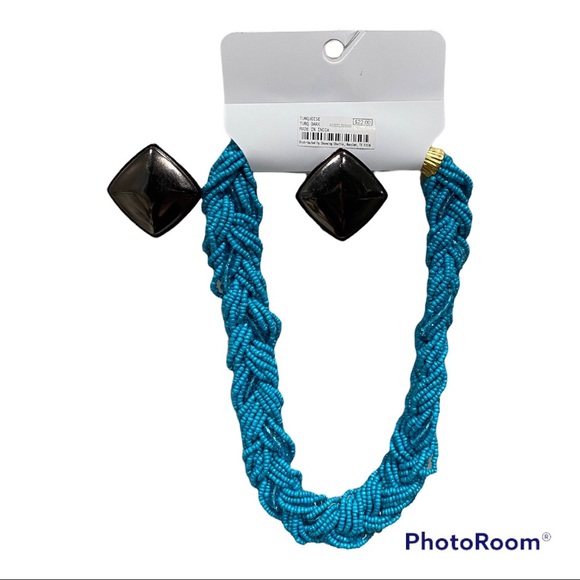 NWT Hypo allergenic Turquoise Necklace - Picture 1 of 2